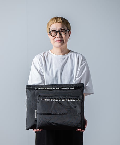 ARTE POVERA｜【 24SU30 】ドイツランドリーBAG RE-PCクラッチポーチ（L）