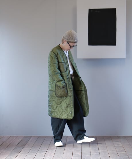 ARTE POVERA｜【 artea-reclothing218 】USキルトジャケット RE-ハーフコート