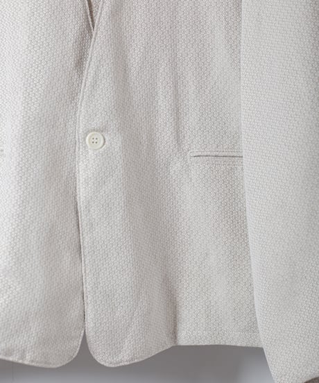 ★ATPOVA｜【 2026spring12 】 セレモニー リネンポリエステル混 ノーカラーJKT