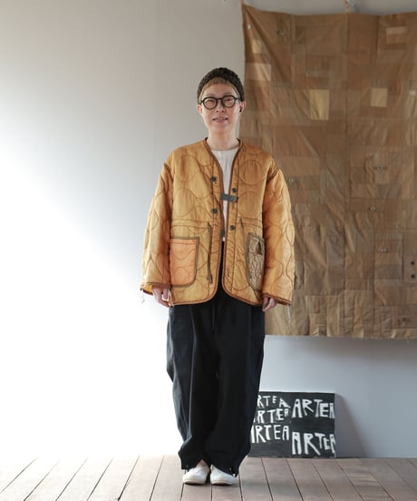 ARTE POVERA｜【 artea-fw2380 】U.Sキルトライナー製品染 RE-JKT