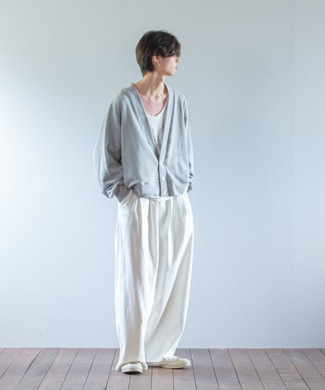 ATPOVA｜【 2026spring16 】 杢裏毛 カーディガン