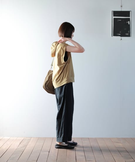 ARTE POVERA｜【 2025summer57 】ギルダン染め RE-フードフレンチT