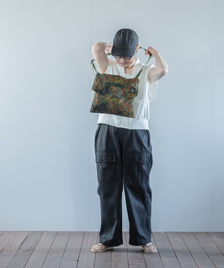 ARTE POVERA｜【 26SU30 】 ドイツ軍テント RE-ショルダーBAG