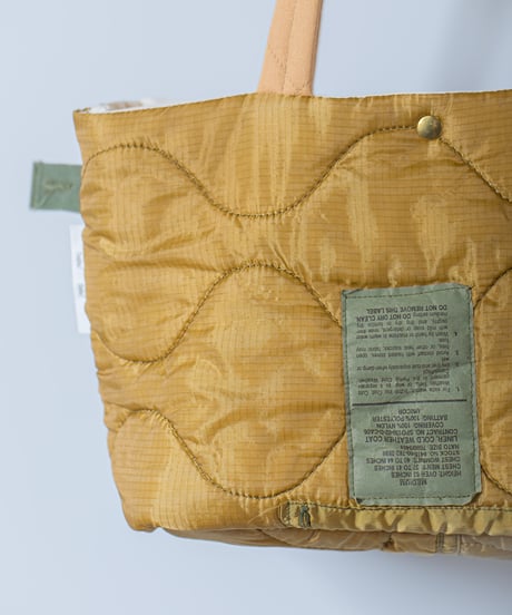 ★ARTE POVERA｜【 23WI07 】U.Sキルトライナー RE-BAG（S）