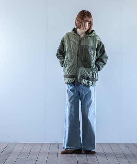 ARTE POVERA｜【 2025winter70 】 チェコキルトパンツ RE-アーミーMIXフードJKT