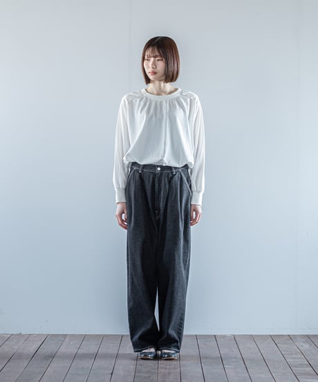 ATPOVA｜【 26WI07(TEIBAN - ATP002) 】 12OZデニム 2タックPT