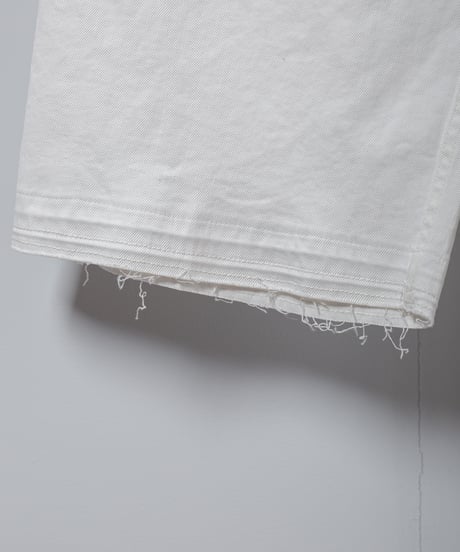 ARTE POVERA｜【 26SU58 】 12OZデニム 2タックワイドダメージ加工