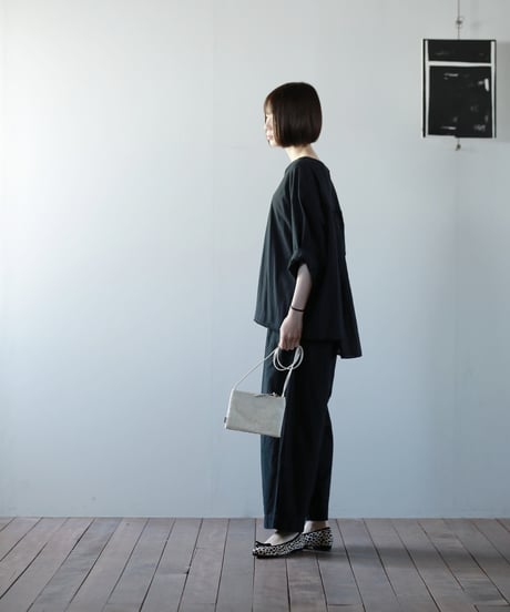 ARTE POVERA｜【 ARTEA - 26SP62 】 ギルダン RE-バックギャザー8分袖T