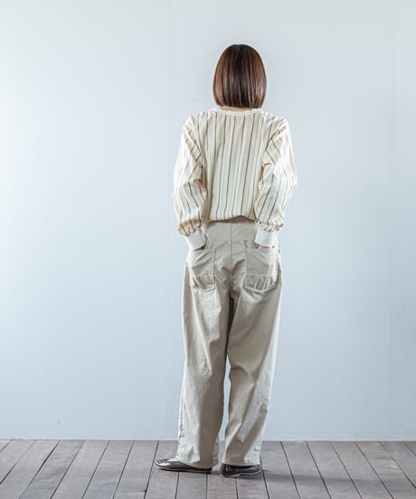 ATPOVA｜【 26WI26 】 C/N裏起毛 2タックPT