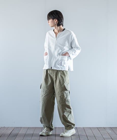 ARTE POVERA｜【 26WI05 】 ギルダン RE-裏毛ZIPカーデ