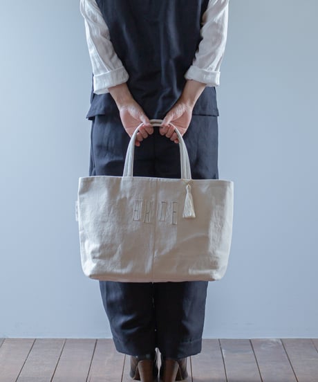 ARTE POVERA｜【 ARTEA - 26SP34 】 フランスUSEDシーツ 「ARTE」 BAG (L)