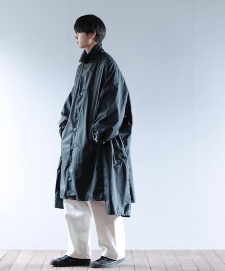ARTE POVERA｜【 24SP27A 】フランスレインコート RE- 製品染ワイドコート