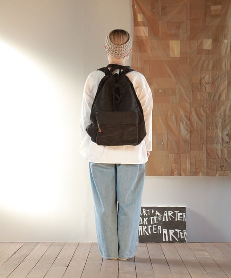 ARTE POVERA｜【 23WI45 】チェコ軍麻袋 RE-巾着リュック