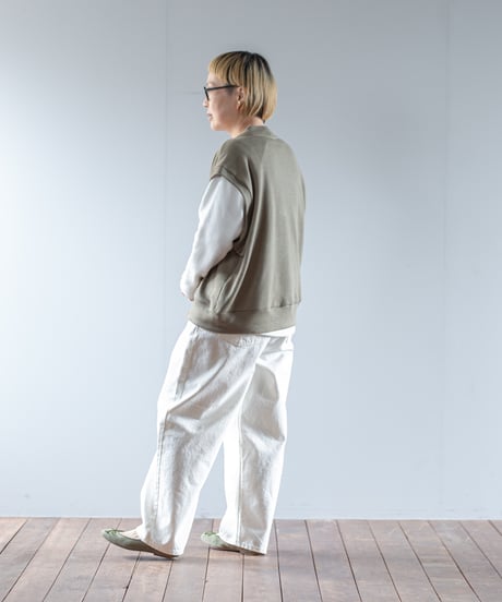 ATPOVA｜【 2025winter04 】 Linen cotton 裏毛 ベスト