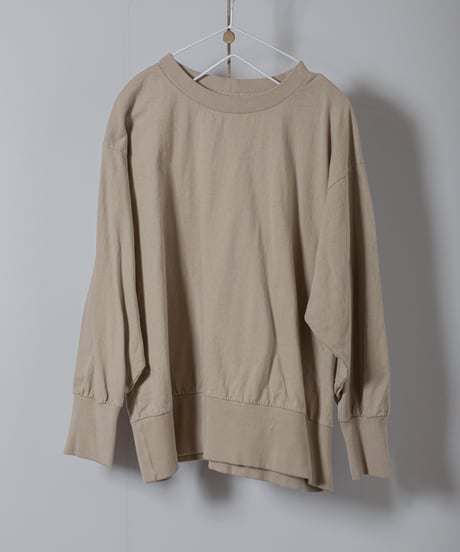 ATPOVA｜【2026spring60(TEIBAN - ATP010)】 16/-ムライト天竺 クルートレーナー(製品染)