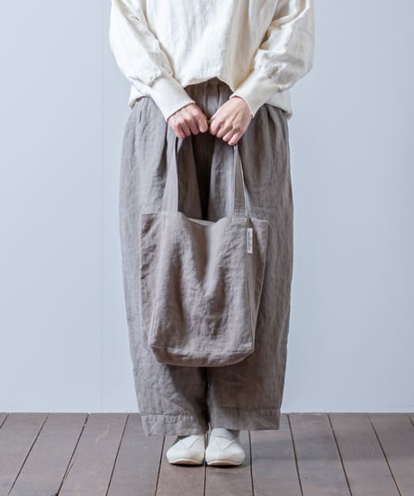 ★ATPOVA｜【 24WI11 】リネンキャンバス トートBAG(S)