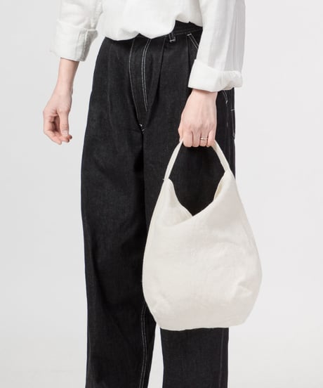 ★ARTEA｜【 artea-sheet008 】リネンシーツ｜ハンドBAG（Ｍ）