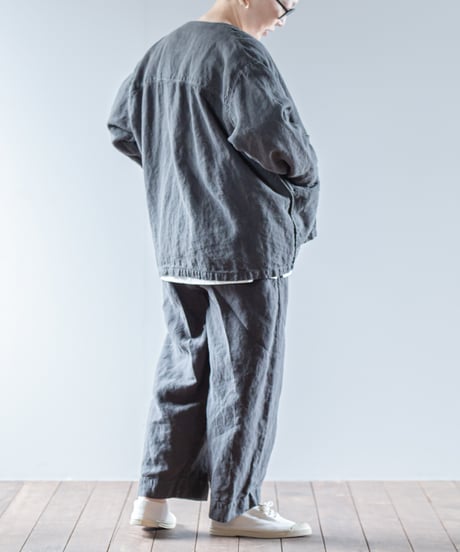 ATPOVA｜【 24WI02 】リネンキャンバス 製品染VカラーJKT
