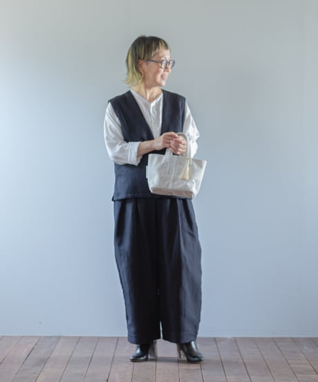 ARTE POVERA｜【 ARTEA - 26SP32 】 フランスUSEDシーツ 「ARTE」 BAG (S)