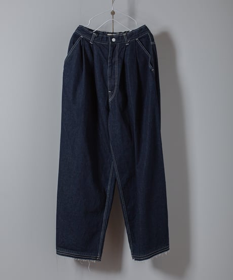 ATPOVA｜【 2026spring73 】 12OZデニム 2タックワイドカットオフパンツ