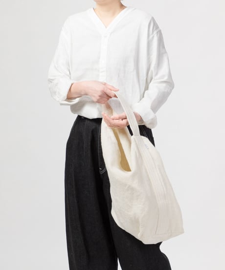 ★ARTEA｜【 artea-sheet009 】リネンシーツ｜ハンドBAG（Ｌ）