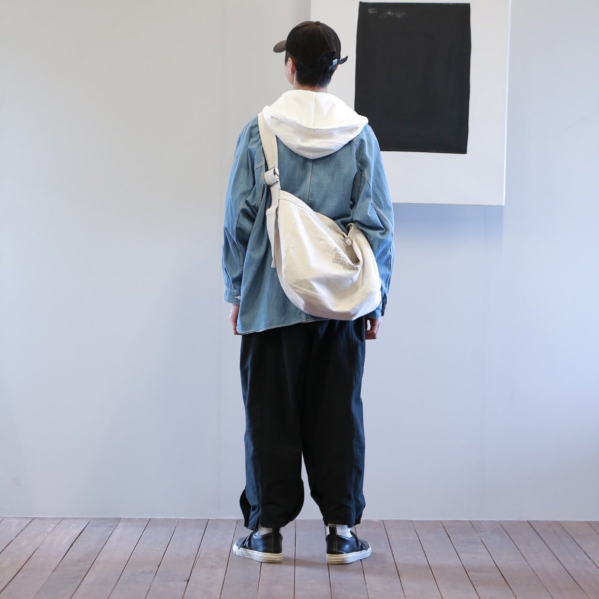 ARTE POVERA|【 artea-fw2328 】ライトデニム RE-フードSH(裏 ARTE POVERA|【 artea-fw2328 】ライトデニム RE-フードSH(裏
