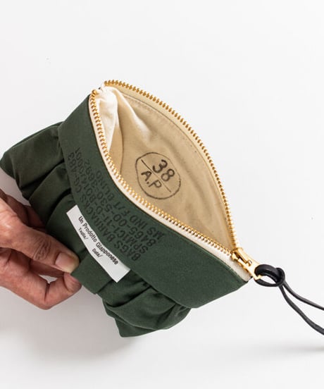 ★ARTEPOVERA｜【 artea-regoods401 】USランドリーBAG RE-ポーチ（S）