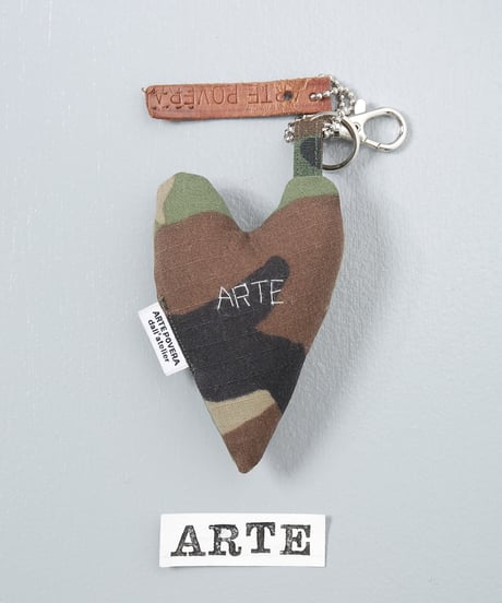 ARTEPOVERA｜【 ARTEPOVERA-25WI73027 】 US.カモジャケット RE-キーホルダー(ARTE)