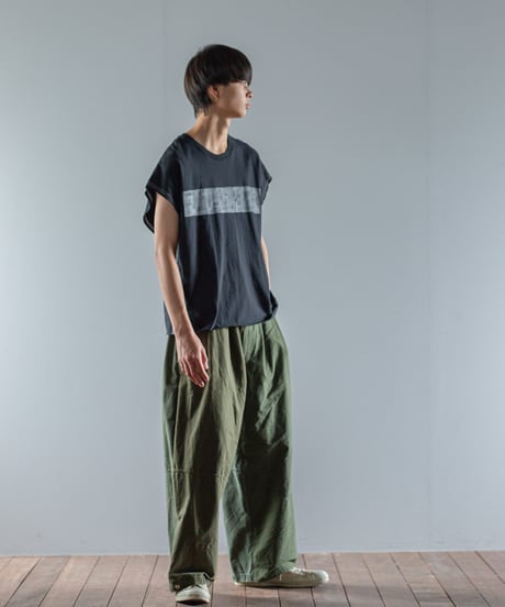 ARTE POVERA｜【 2025summer64 】ギルダン RE-シャドウハンドペイントフレンチT