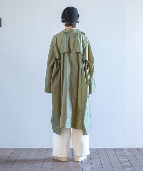 ARTE POVERA｜【 26SP90 】 フランスレインコート RE-ワイドコート（フード取外し）