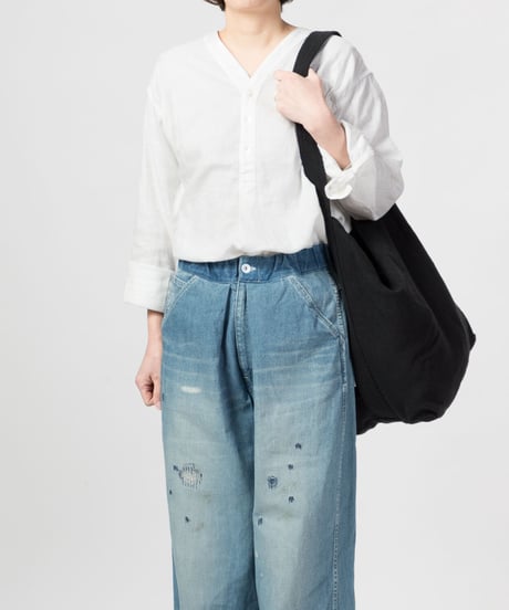 ★ARTEA｜【 artea-sheet011 】リネンシーツ｜ショルダー BAG（Ｌ）