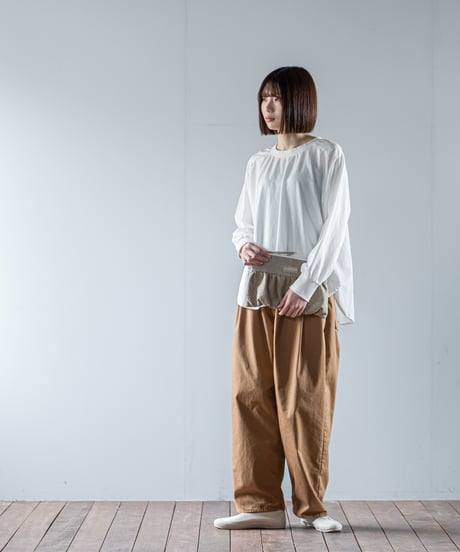 ARTE POVERA｜【 26WI22 】 イタリアシーツ RE-ポーチ(M)