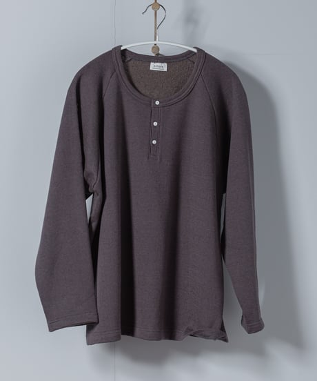 ATPOVA｜【 2025winter03 】 Linen cotton 裏毛 ヘンリー