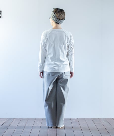 ATPOVA｜【 2025spring15 】16/-ムライト天竺 ラグランヘンリーT