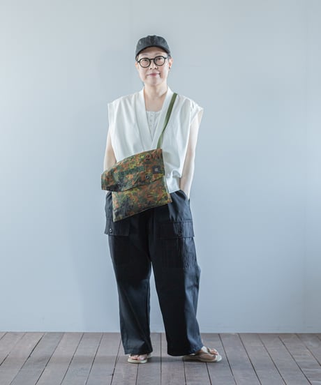 ARTE POVERA｜【 26SU30 】 ドイツ軍テント RE-ショルダーBAG
