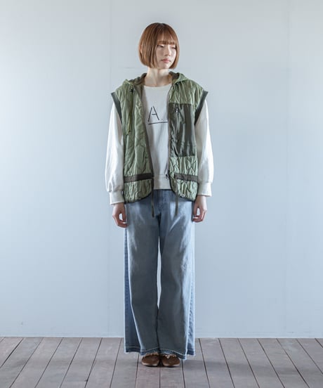 ARTE POVERA｜【 2025winter69 】 チェコキルトパンツ RE-アーミーMIXフードベスト