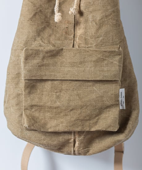 ARTE POVERA｜【 23WI45 】チェコ軍麻袋 RE-巾着リュック