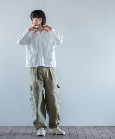 ARTE POVERA｜【 26WI05 】 ギルダン RE-裏毛ZIPカーデ