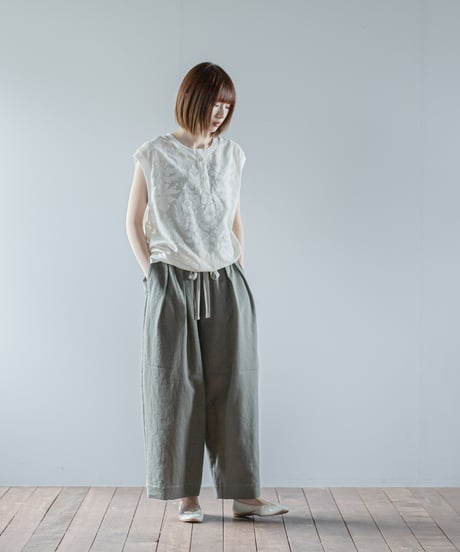 ATPOVA｜【 26SU06 】 インドジャガード ノースリーブT