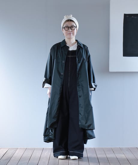ARTE POVERA｜【 24SP27A 】フランスレインコート RE- 製品染ワイドコート
