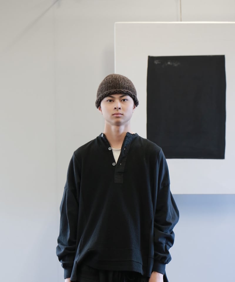   BANFFパーカ　レア ☆ATPOVA｜【 2023winter84 】ハンドニット クルクルニット帽