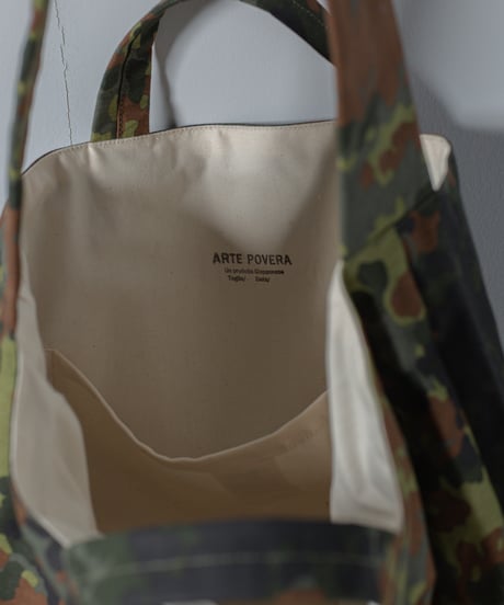 ARTE POVERA｜【 2025winter12 】 ドイツ軍テント RE-トート&ショルダーBAG