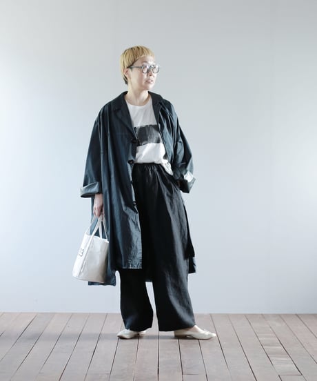 ARTE POVERA｜【 26SP90 】 フランスレインコート RE-ワイドコート（フード取外し）