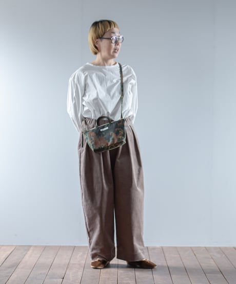 ARTE POVERA｜【 2025winter09 】 ドイツ軍テント RE-サコッシュ(S)