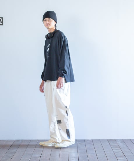 ★ARTE POVERA｜【 2025spring23 】ギルダン RE-｢lavare le mani｣ロンT