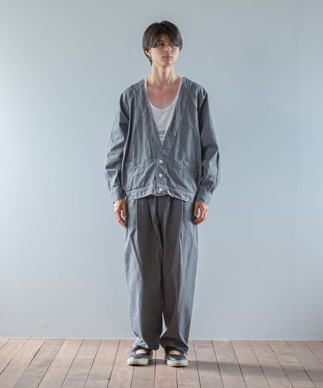 ATPOVA｜【 2026spring66 】 9OZデニム ノーカラーワークJKT