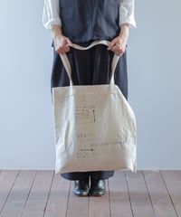 ATPOVA｜【 2026spring18 】 NATSUME X KOTETSU コラボ 「意志あるところに道はあるよ～」 コットンリネントートBAG①