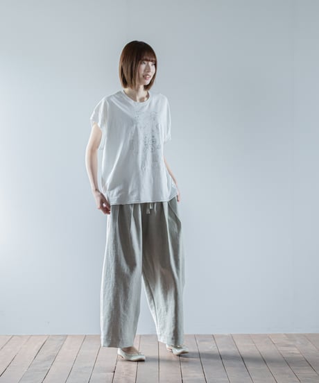 ARTE POVERA｜【 26SU12 】 ギルダン RE-チョウチョフレンチT