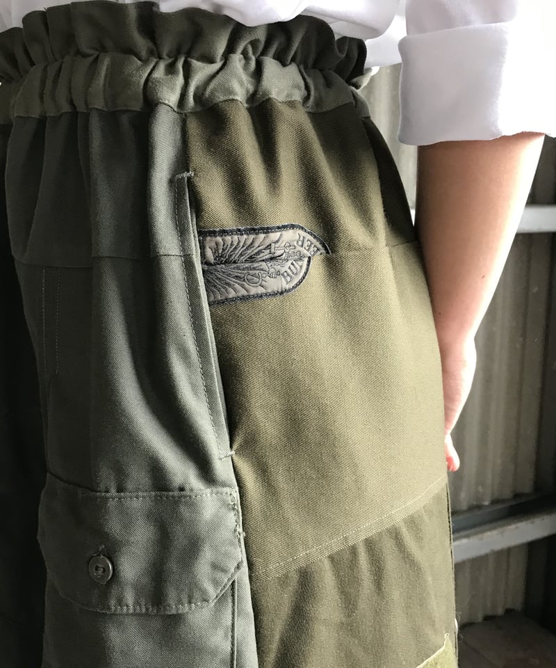 ARTE POVERA｜【 artea-reclothing203 】ミリタリーシャツ RE- 