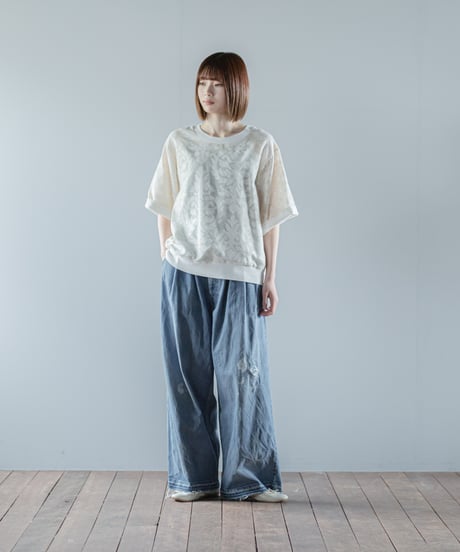 ATPOVA｜【 26SU07 】 インドジャガード クルー7分袖T